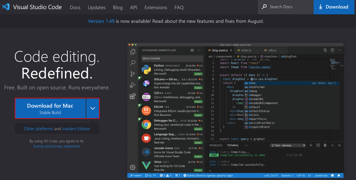 3 Getting Started VS Code PlatformIO IDE ESP32 ESP8266 download Mac OS X