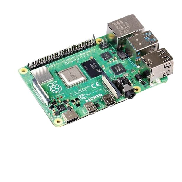 A green circuit board with many different components AI-generated content may be incorrect.