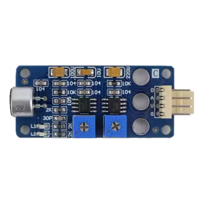 A blue circuit board with white and black buttons AI-generated content may be incorrect.