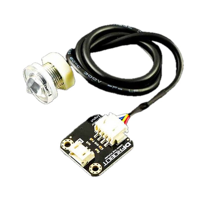 A black wire with a small circuit board AI-generated content may be incorrect.