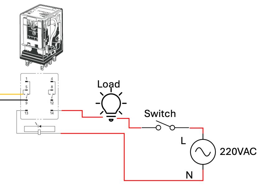 A diagram of a switch AI-generated content may be incorrect.